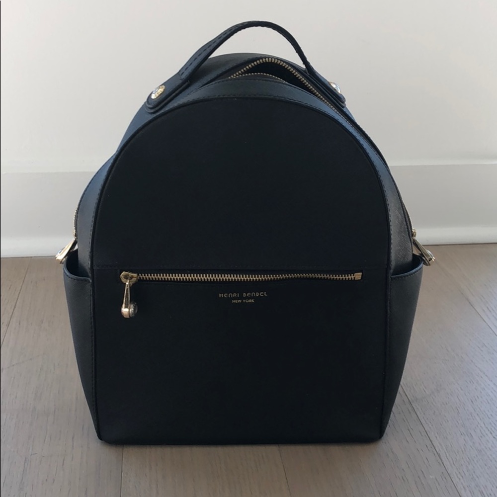 Henri Bendel Leather backpack
